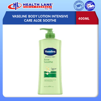 VASELINE BODY LOSYEN INTENSIVE CARE ALOE SOOTHE 320ML